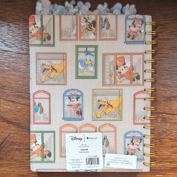 Mickey and Minnie Mouse Spiral Notebook - Picture 10 of 16